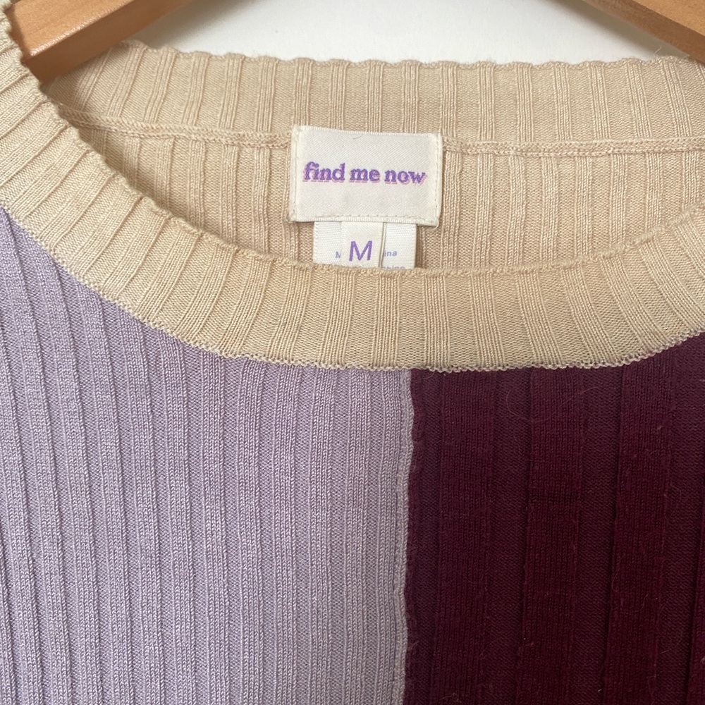 Find Me Now Colorblock Ribbed Sweater - Picture 2 of 6